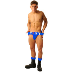 Fist Jockstrap Fist Logo Bleu